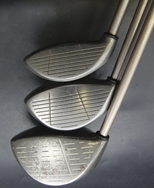 Set of 3 Ladies Callaway Big Bertha War Bird S2H2 Driver & 3+7 Woods