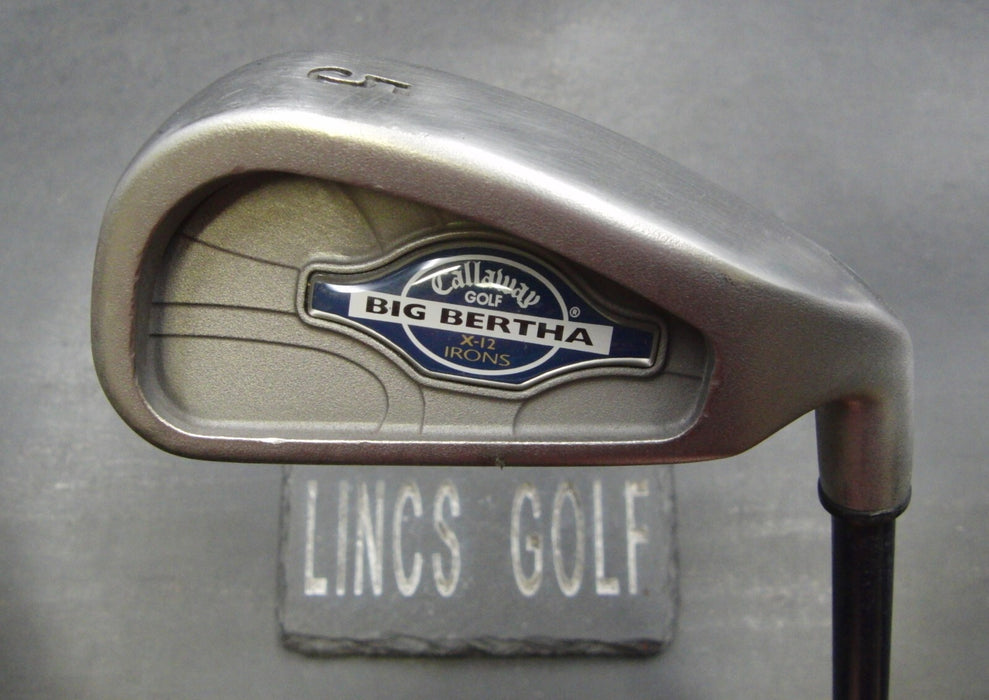 Callaway Big Bertha X-12 5 Iron Regular Graphite Shaft Callaway Grip