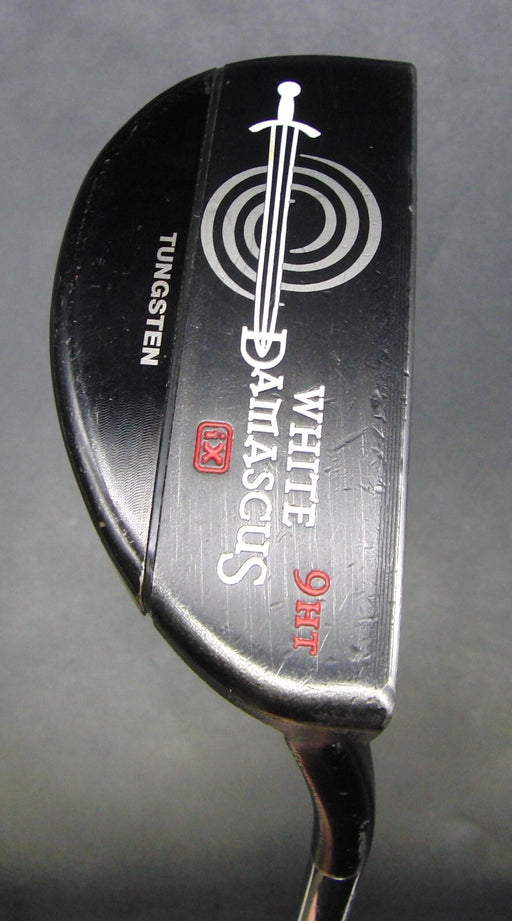 Odyssey White 9HT Damascus ix Putter Steel Shaft 87cm Length Odyssey Grip*
