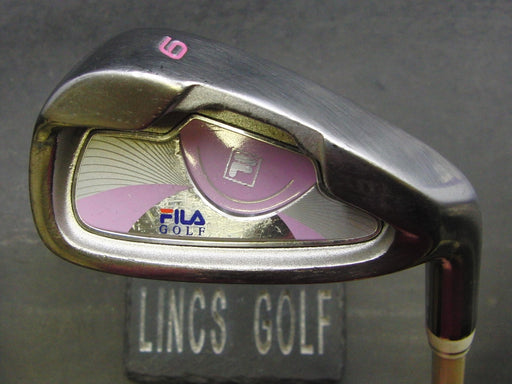 Ladies Fila Golf 9 Iron Ladies Graphite Shaft Fila Grip