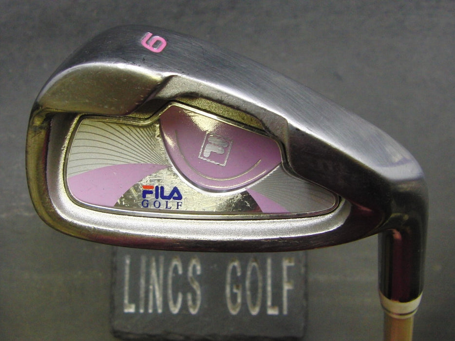 Ladies Fila Golf 9 Iron Ladies Graphite Shaft Fila Grip