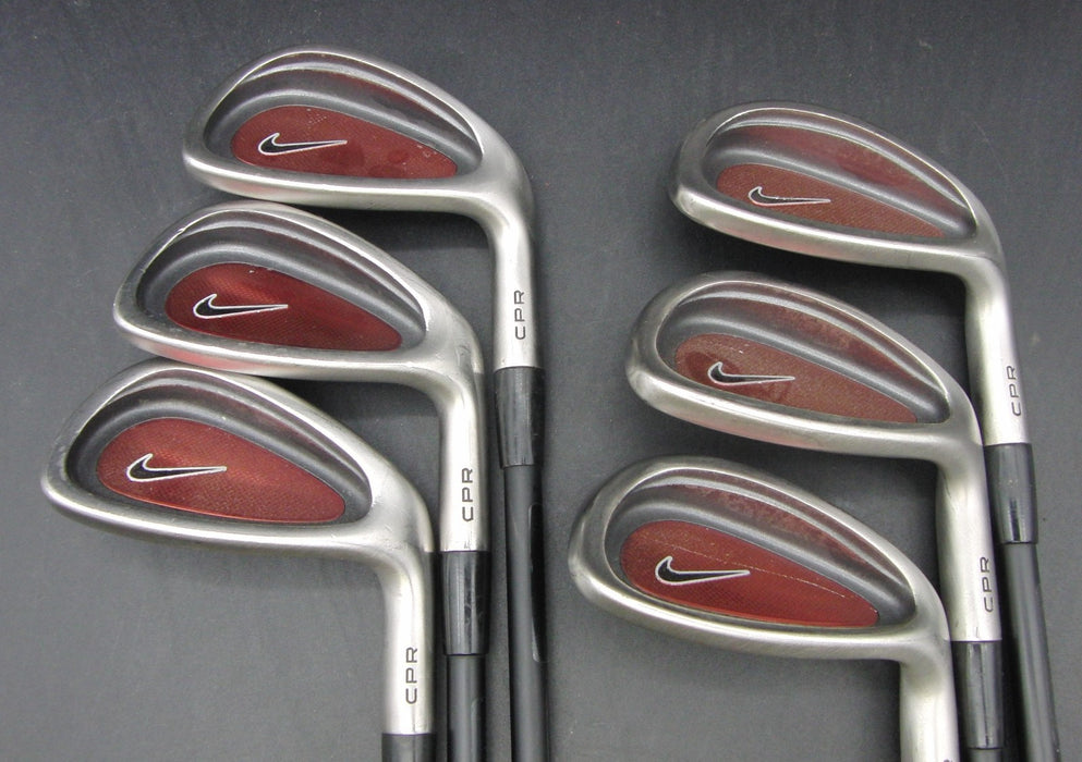 Set of 6x Nike CPR 5-PW Irons Regular Graphite Shafts CPR Grips*