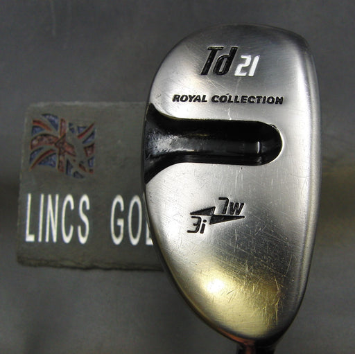 Royal Collection TD21 3i 7W Hybrid Wood Stiff Steel Shaft Golf Pride Grip