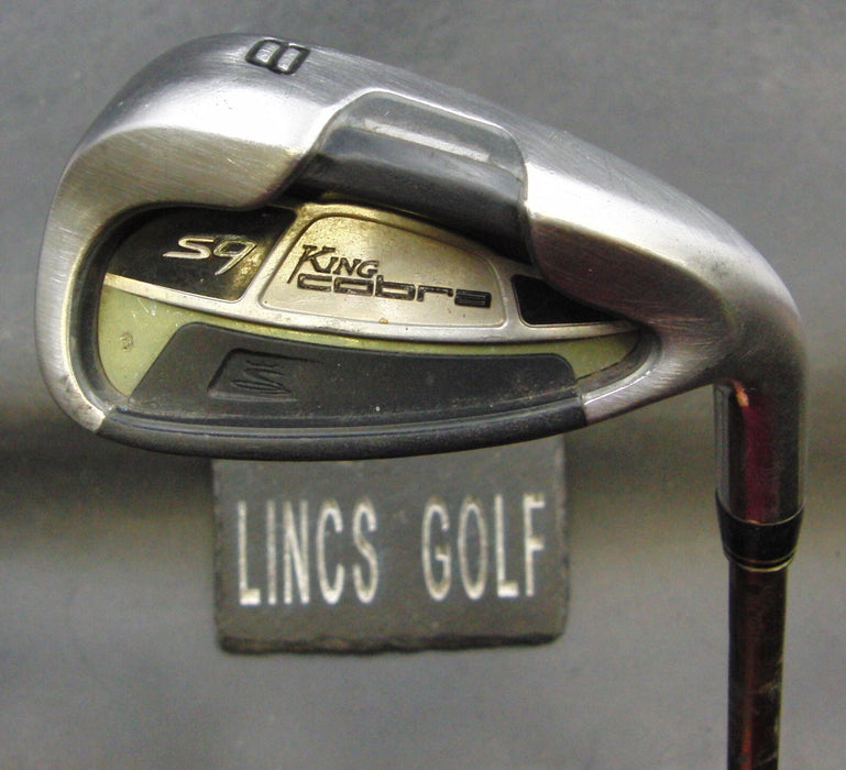 King Cobra S9 8 Iron Senior Flex Graphite Shaft Golf Pride Grip