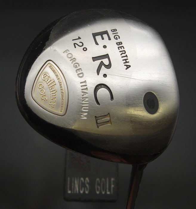 Ladies Callaway Big Bertha ERC II 12° Driver Ladies Graphite Shaft Callaway Grip