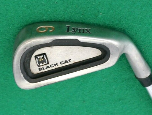 Lynx Black Cat 6 Iron Regular Steel Shaft Fistob Golf Grip