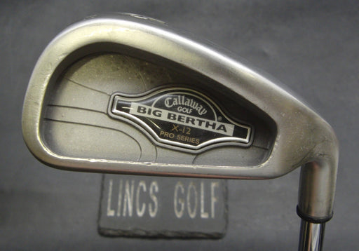 Callaway X-12 Pro Series 5 Iron Stiff Steel Shaft Callaway Big Bertha Grip