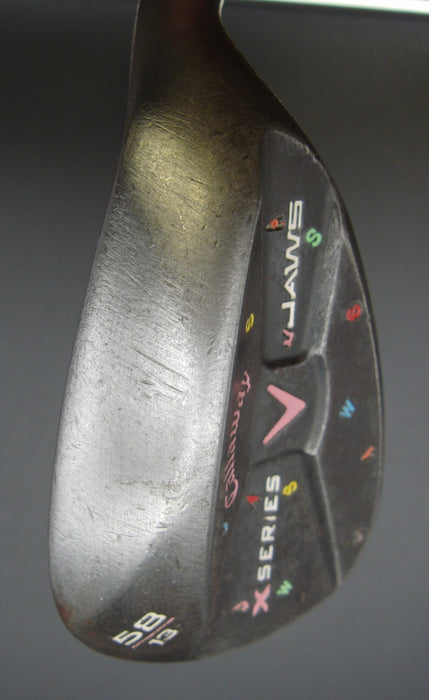 Callaway X Series Jaws 58° Sand Wedge Regular Steel Shaft Iomic Grip