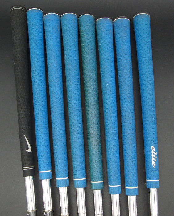 Set of 8x Nike CCi Forged Irons 3-PW Stiff Steel Shafts Mixed Grips *