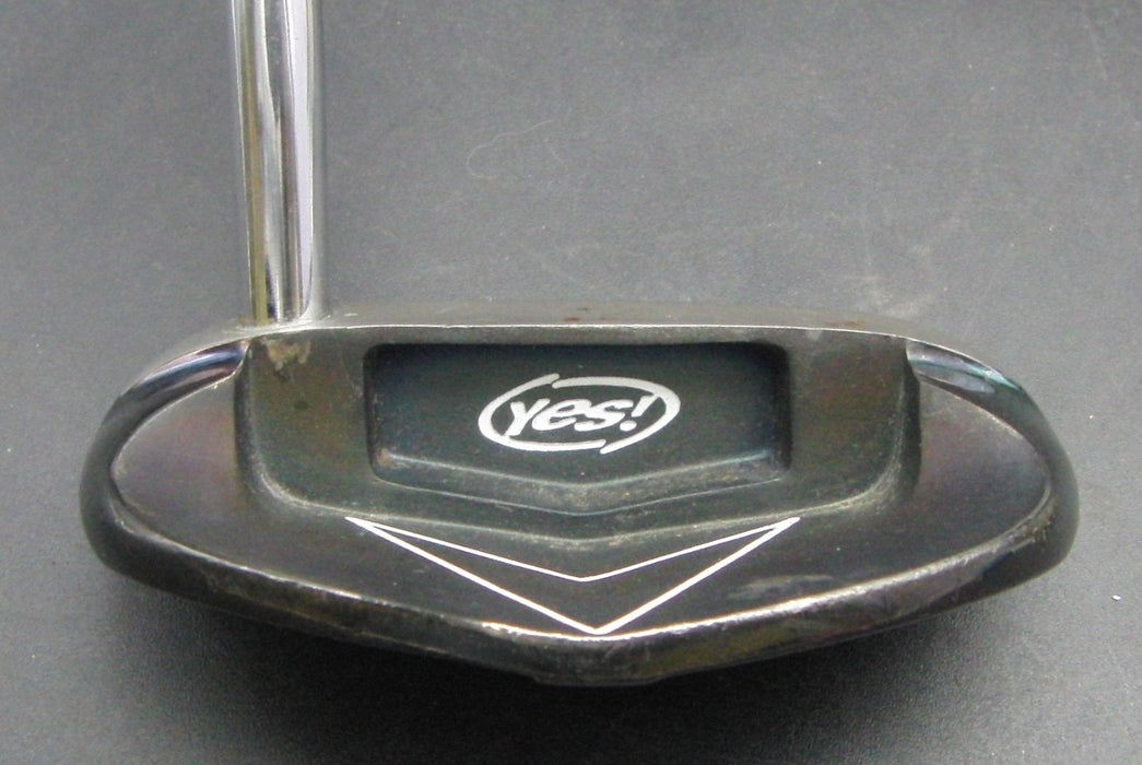 Yes C-Groove Victoria Putter Steel Shaft 100cm Length White Grip