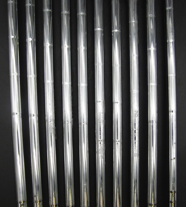 Set of 10x Snake Eyes TC-01 3-SW+LW Irons Regular Steel Shafts Mixed Grips