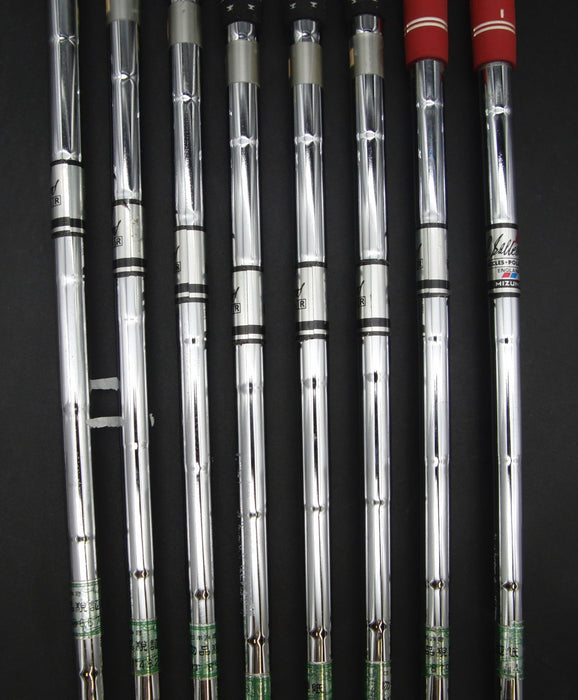 Set of 8x Mizuno Seve Ballesteros Irons 4-SW Regular Steel Shafts Royal Grips*