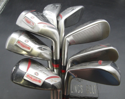 Set of 8x Slazenger Great Big Ezee 3-PW Irons Regular Graphite Shafts with Grips