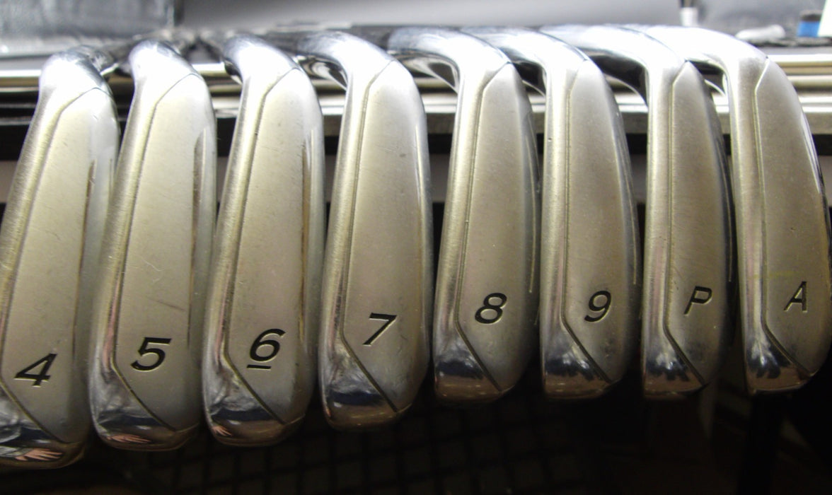 Set of 8x TaylorMade R9 SuperMax Irons 4-PW+AW Regular Graphite Shafts