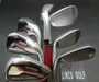 Set of 7x TaylorMade AeroBurner Irons 5-SW Regular Graphite Shafts Mixed Grips