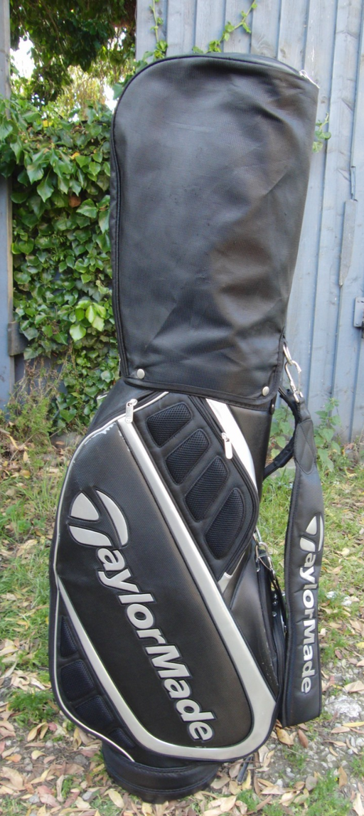 5 Division Taylor Made Golf Stand Carry Trolley Golf Clubs Bag*