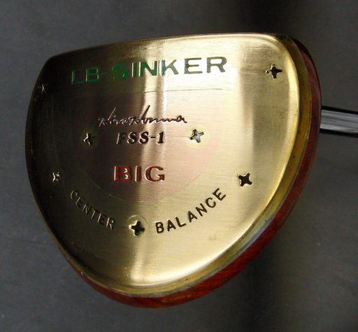 Honma LB-Sinker FSS-1 BIG Putter Steel Shaft 87cm Playing Length Honma Grip