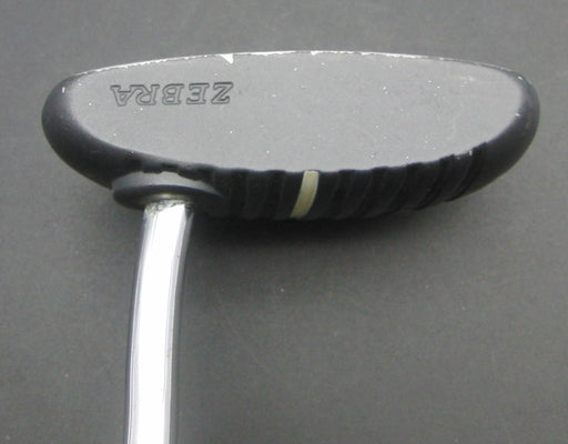 Zebra Camber Sole Ram Putter Steel Shaft 88cm Length Zebra Grip