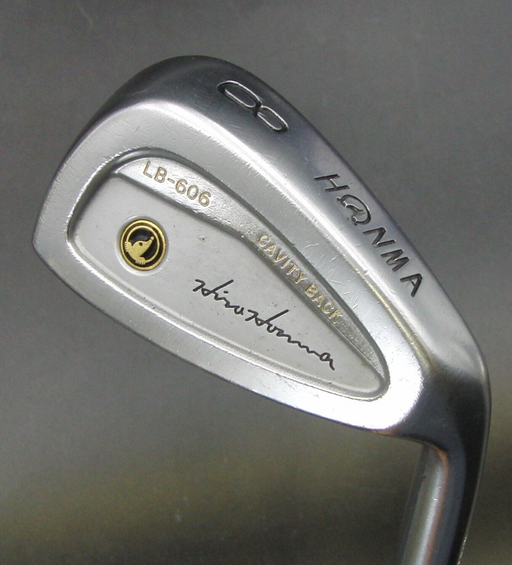 Honma LB-606 Cavity Back 8 Iron Stiff Graphite Shaft Golf Pride Grip