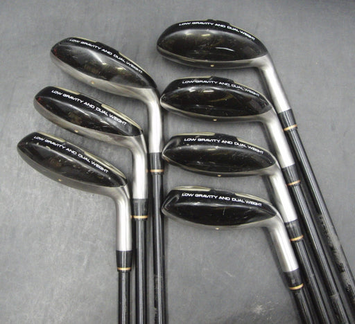 Set of 7 x Spalding High Ball Irons 5-PW+GW Regular Graphite Shafts