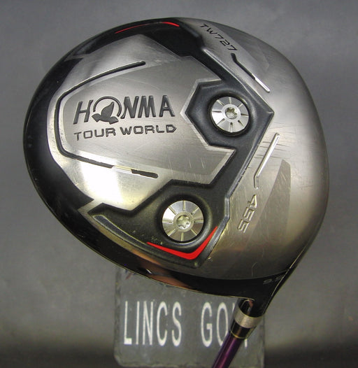 Honma Tour World TW727 455 9.5° Driver Stiff Graphite Shaft Pure Grip