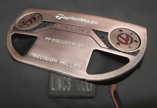 TaylorMade TP Black Copper Collection Mullen 2 Putter 83cm Steel Shaft with Grip