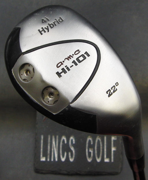 AMC Hi-101 22° 4i Hybrid Regular Graphite Shaft Black Grip a.m.c