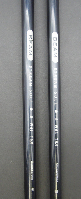 Set of 2 Bridgestone Club-X Beam 21° + 24° Hybrids Stiff Graphite Shafts