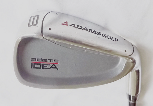Polished Adams Idea 8 Iron Aldila R Flex Graphite Shaft Adams Grip