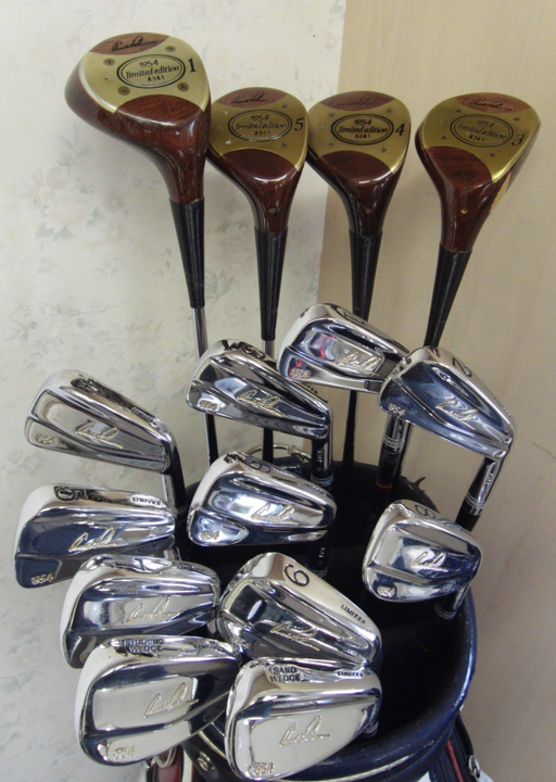 Set Of Arnold Palmer 1954 Limited Edition A341 1-SW + Driver + 3/4/5 Wood