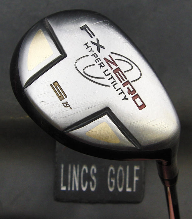 FX Zero Hyper Utility 19° 5 Hybrid Stiff Steel Shaft With Grip