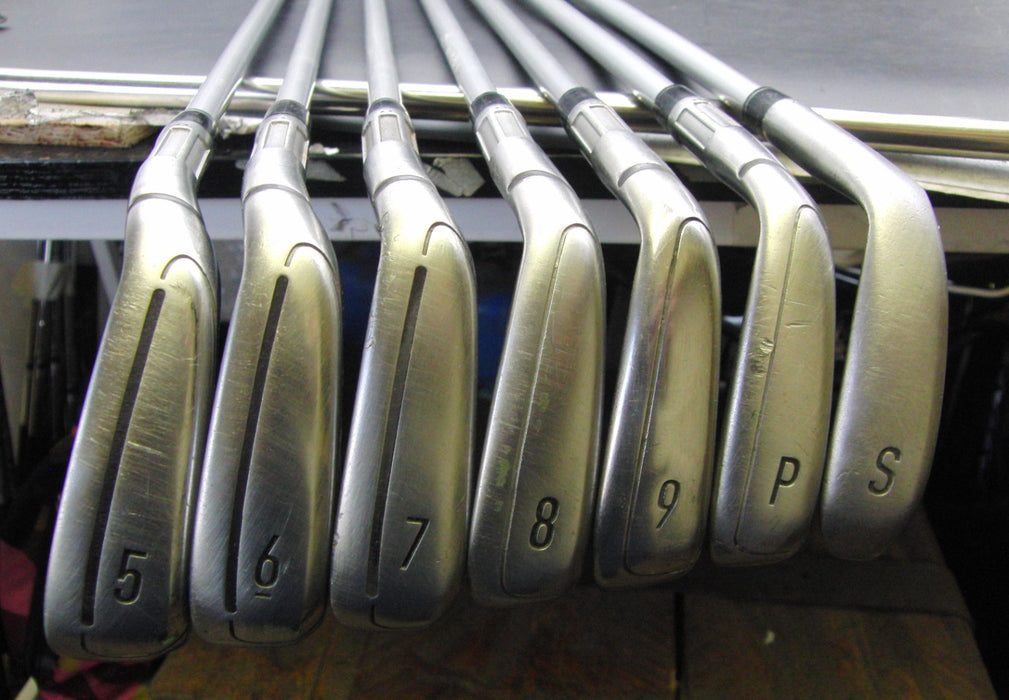 Set of 7x TaylorMade M6 5-SW Irons Stiff Graphite Shafts TaylorMade Grips