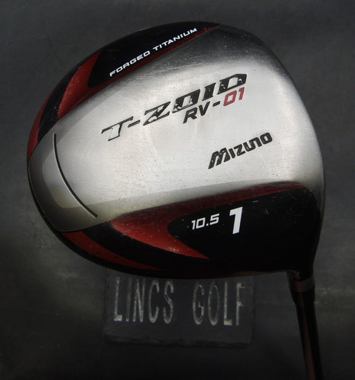 Mizuno T-Zoid RV-01 Forged 10.5° Driver Stiff Graphite Shaft Mizuno Grip