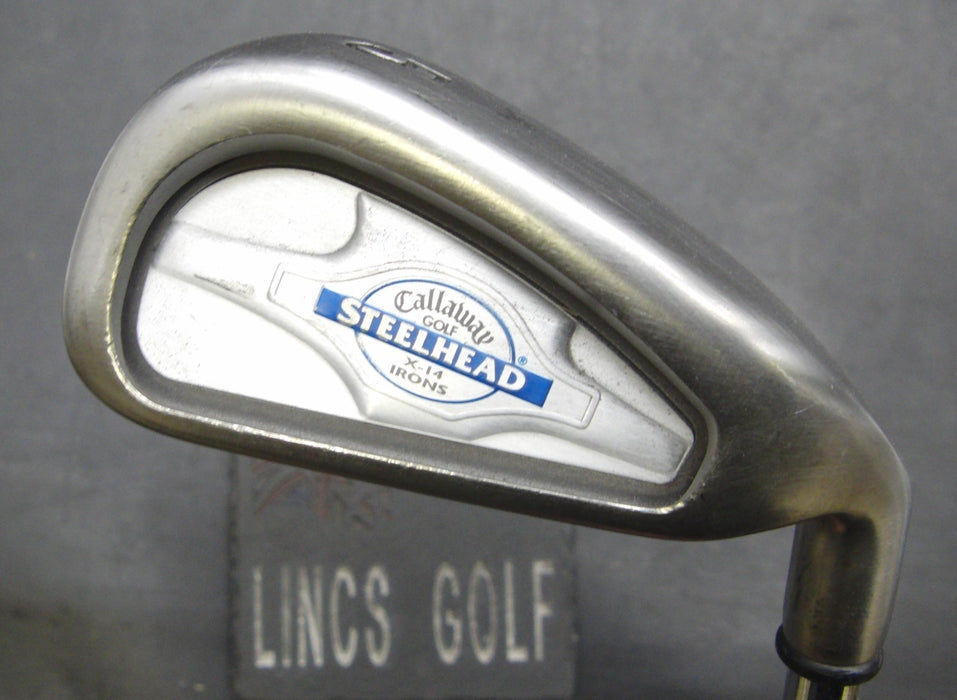 Callaway X-14 Steelhead 5 Iron Stiff Steel Shaft Classic Grip