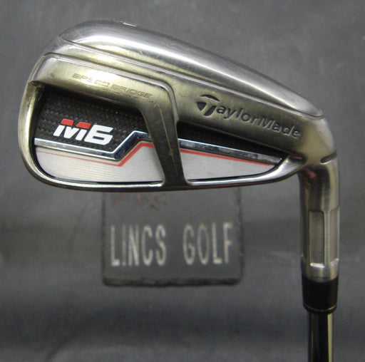 TaylorMade M6 6 Iron Stiff Steel Shaft Black Grip