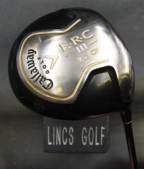 Callaway E.R.C III CF 9.5° Driver Regular Graphite Shaft Gecko-Tac Grip