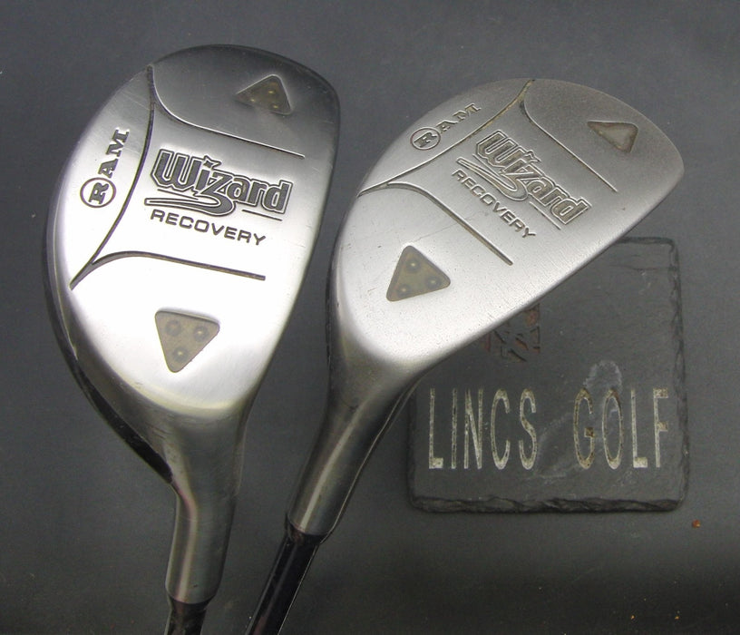 Set of 2 Ladies RAM Wizard Recovery 2 + 5 Hybrid Ladies Graphite Shafts