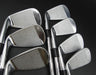 Set of 7x Titleist ZB Forged Irons 4-PW Stiff Steel Shafts Iomic Grips