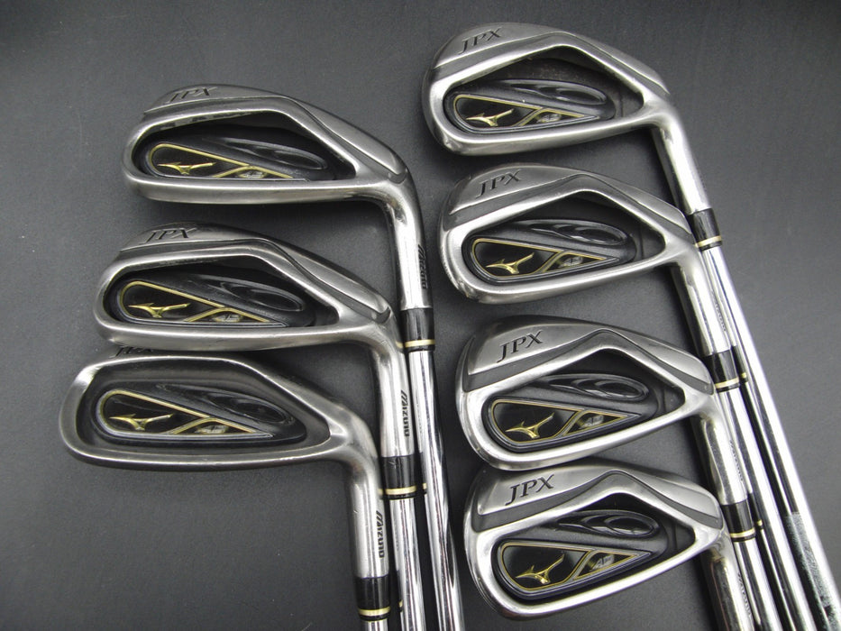Set of 7x Mizuno JPX AD Irons 5-PW+FW Stiff Steel Shafts Mizuno Grips*