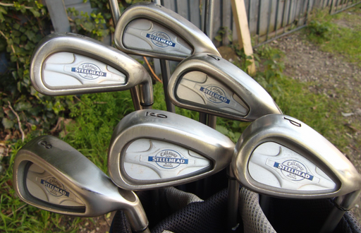 Set of Callaway SteelHead X14 5-PW+ Callaway Driver+3 Wood+ 7 Wood + Putter*