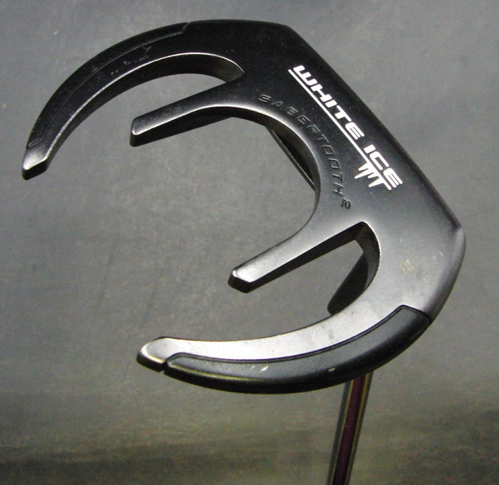 Odyssey White Ice Sabertooth 2 Putter Steel Shaft 81.5cm Length Psyko Grip*