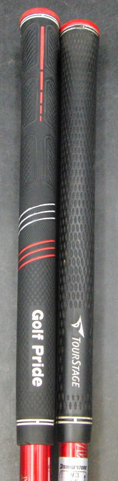 Set of 2 Bridgestone X-Drive GB 15° 3 Wood &23° 4 Hybrid Regular Graphite Shafts