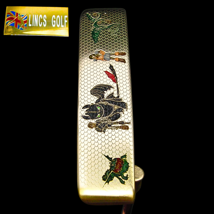 Custom Milled How To Train Your Dragon Themed Ping Anser 3 Putter 87cm Steel