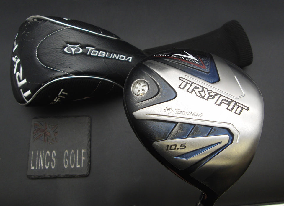 Tobunda Try Fit 10.5° Driver Regular Graphite Shaft Golf Pride Grip & Tobunda HC