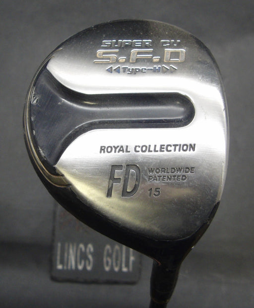 Royal Collection Super CV SFD Type H 15° 3 Wood Regular Graphite Shaft