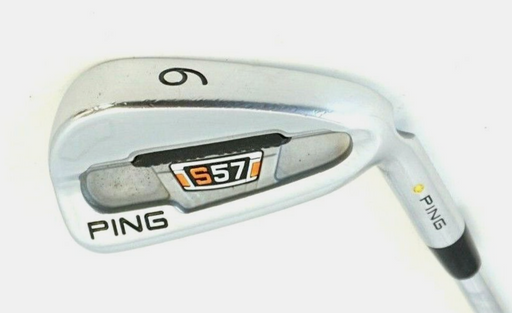 Ping S57 Yellow Dot 6 Iron Regular Steel Shaft Ping Grip