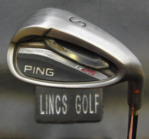 Ping G25 Orange Dot Sand Wedge Wedge Flex Steel Shaft Golf Pride Grip