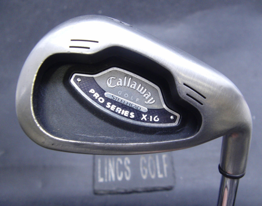 Callaway Steelhead Pro Series X-16 8 Iron Stiff Steel Shaft Pro Series Grip