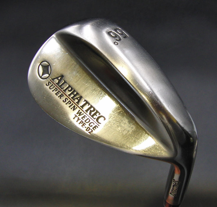 Spalding Type-02 Alpha Trec 56° Sand Wedge Regular Graphite Shaft Spalding Grip