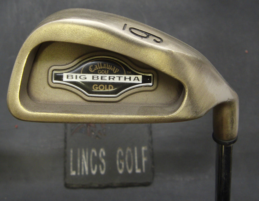 Callaway Big Bertha Gold 6 Iron Regular Steel Shaft Royal Grip